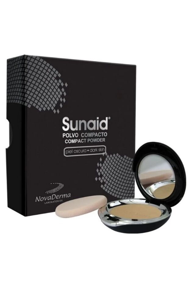 Sunaid Polvo Compacto Tono Oscuro