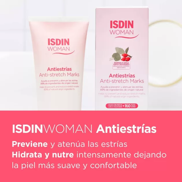 Isdin Woman Crema Antiestrias x 250 ml