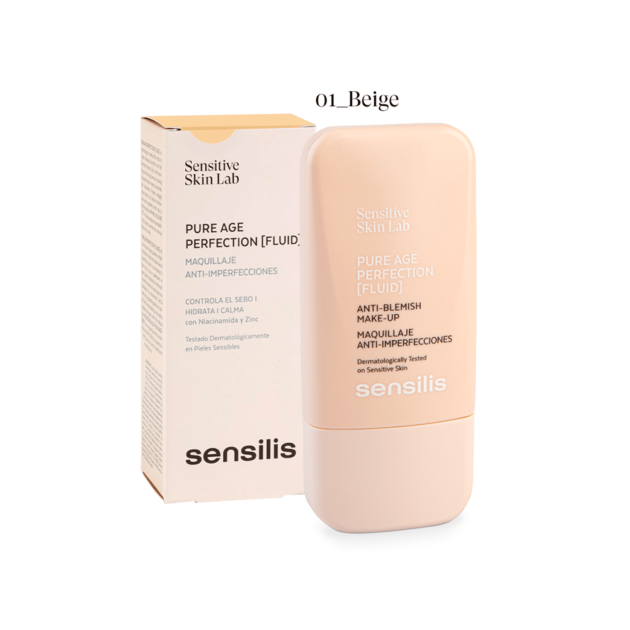 Sensilis Pure Age Perfection Beige - Maquillaje Anti-imperfecciones x 30 ml