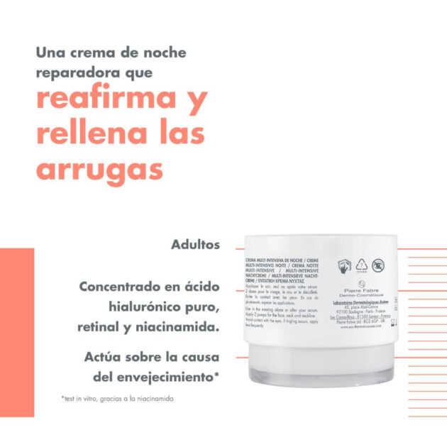 Av Hyaluron Active B3 Crema Noche x 40 ml - Imagen 3