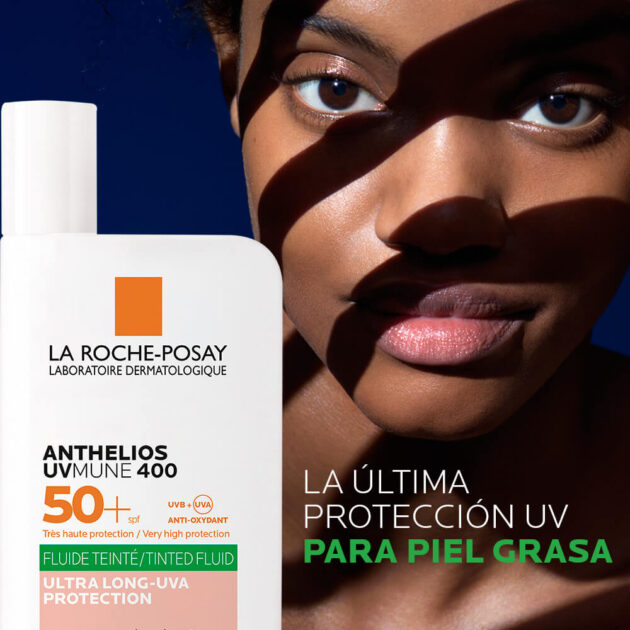 Anthelios UVMune 400 Oil Control Fluido Con Color SPF50+ 50ml - Imagen 2