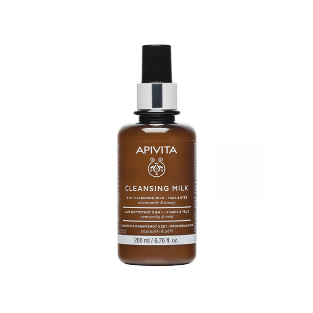 Apivita Cleansing Milk 3 En 1 Face Y Eyes x 200 ml