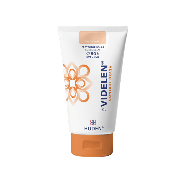 Videlen Oil Free Control Grasa Tono Claro SPF50+ X 60GR