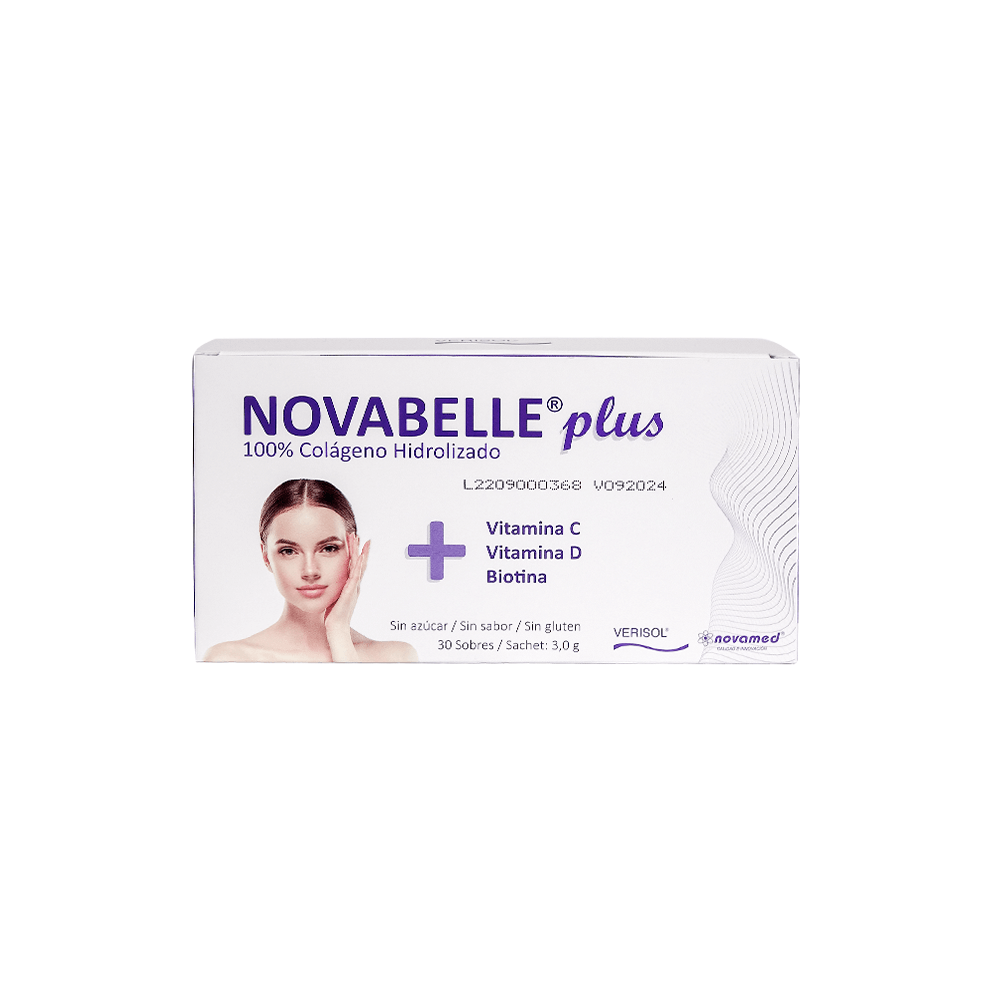 Novabelle Plus Colageno Hidrolizado Pague 30 Lleve 40 Sobres